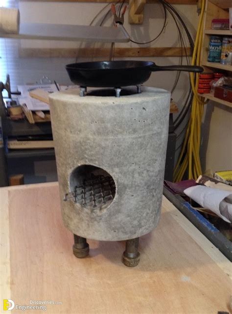 wood gas rocket stove